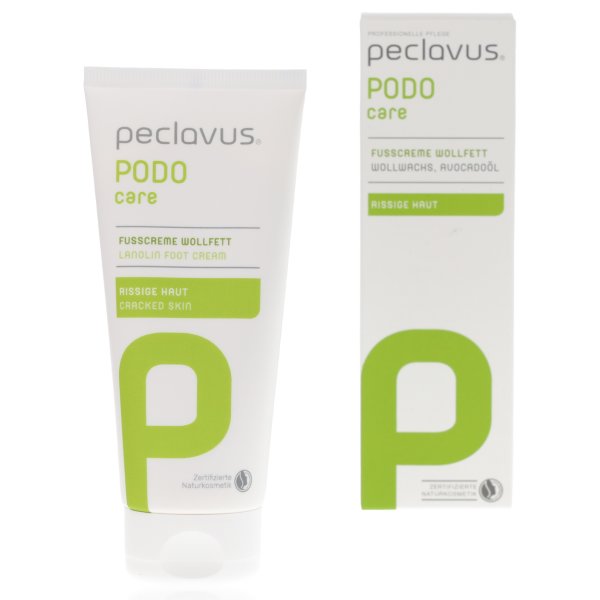 Peclavus PODOcare Fußcreme Wollfett 100ml