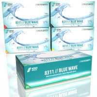 Nitras BLUE Wave Nitril-Einmalhandschuhe 100Stk...