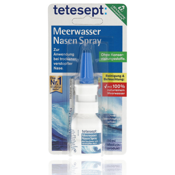 Tetesept Meerwasser Nasen Spray 20ml