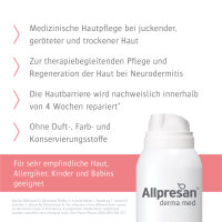 Allpresan Derma med Repair Schaum-Creme ATOPIX Intensivpflege 200ml