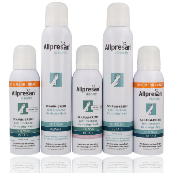 Allpresan diabetic INTENSIV + REPAIR Pflegeserie  -Produkt wählbar-