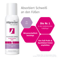 Allpresan Fuß spezial Nr. 5 Fußpuder-Spray 125ml