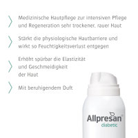 Allpresan diabetic INTENSIV + REPAIR Schaum-Creme Urea & Duft 125ml